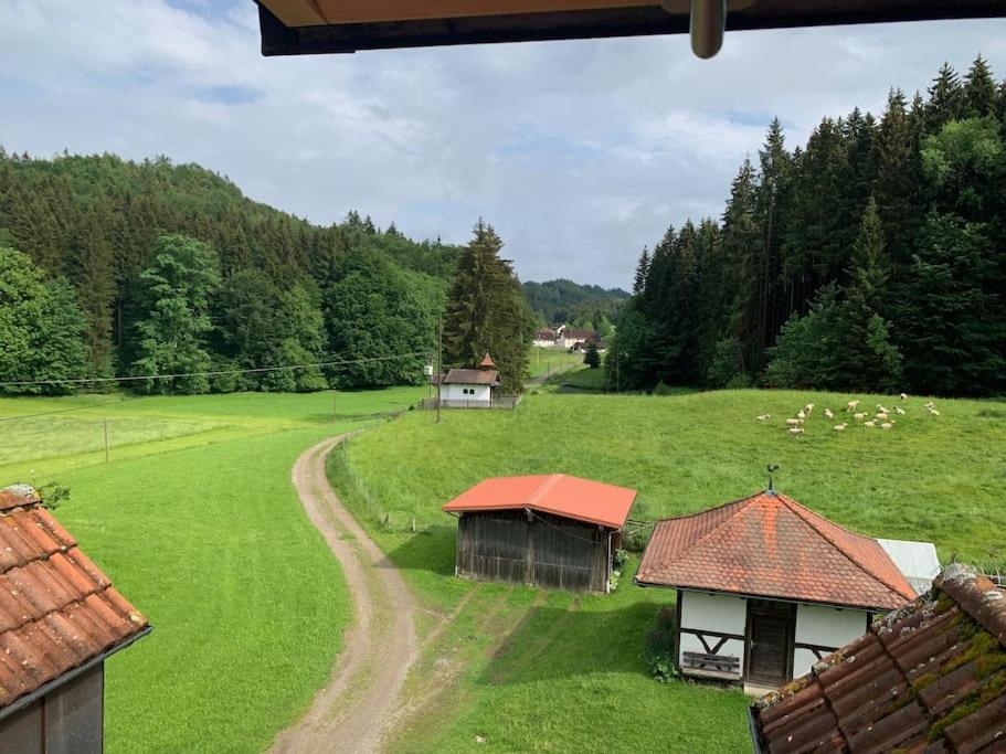 Idyllisches Ferienapartment Allgaeu Bad Grönenbach Buitenkant foto